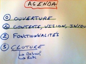 Agenda Meeting Hacking