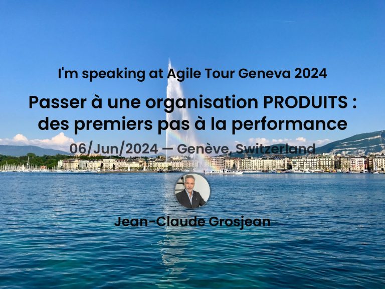 Conference Agile tour geneve